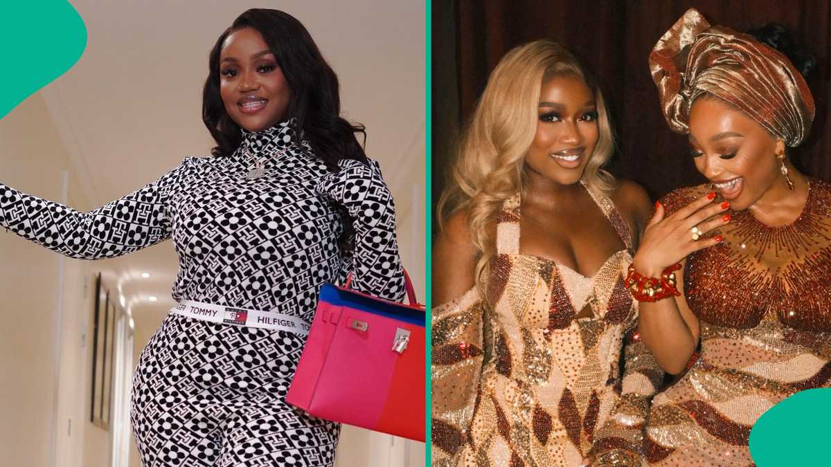 Chioma Adeleke gushes over sister’s look at Zlatan Ibile wedding