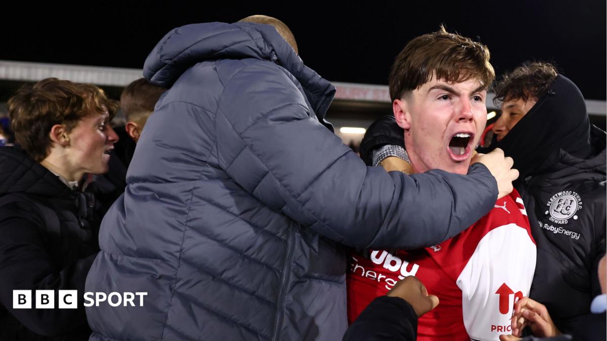 Fleetwood Arsenal upset thrills seaside town