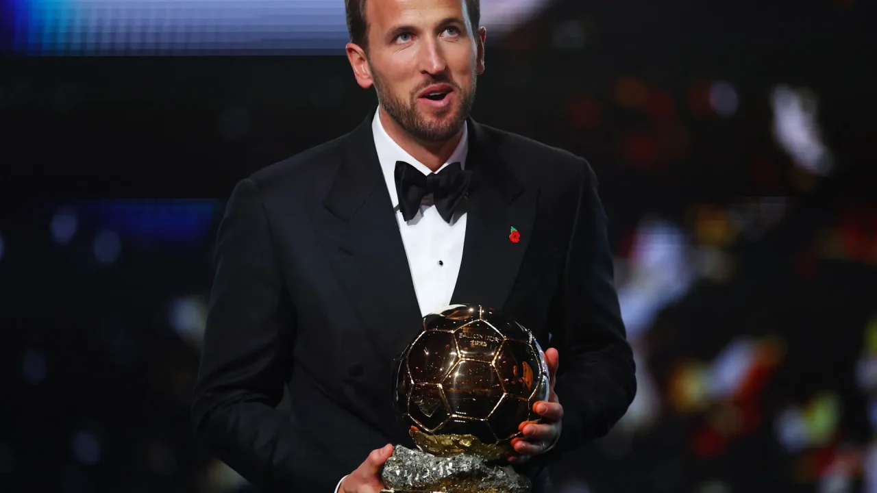 Harry Kane clinches Ballon d’Or, first English winner in 25 years